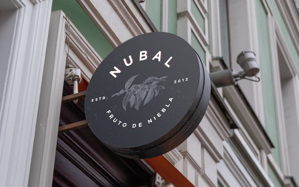 Nubal logo used outside their cafeteria
