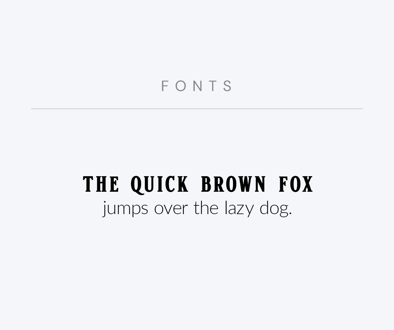 Fonts used for Altezza Market branding