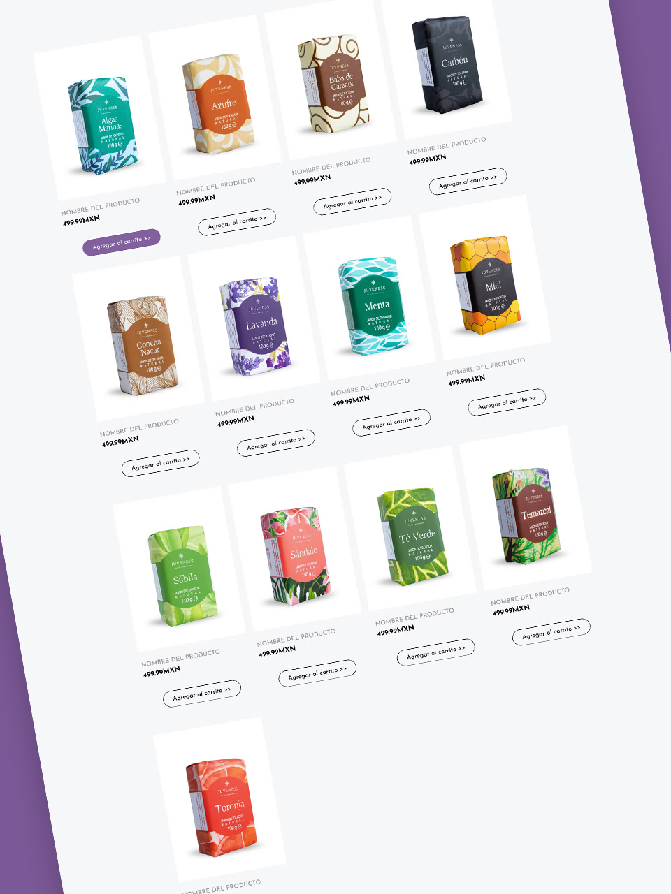 Products showcase